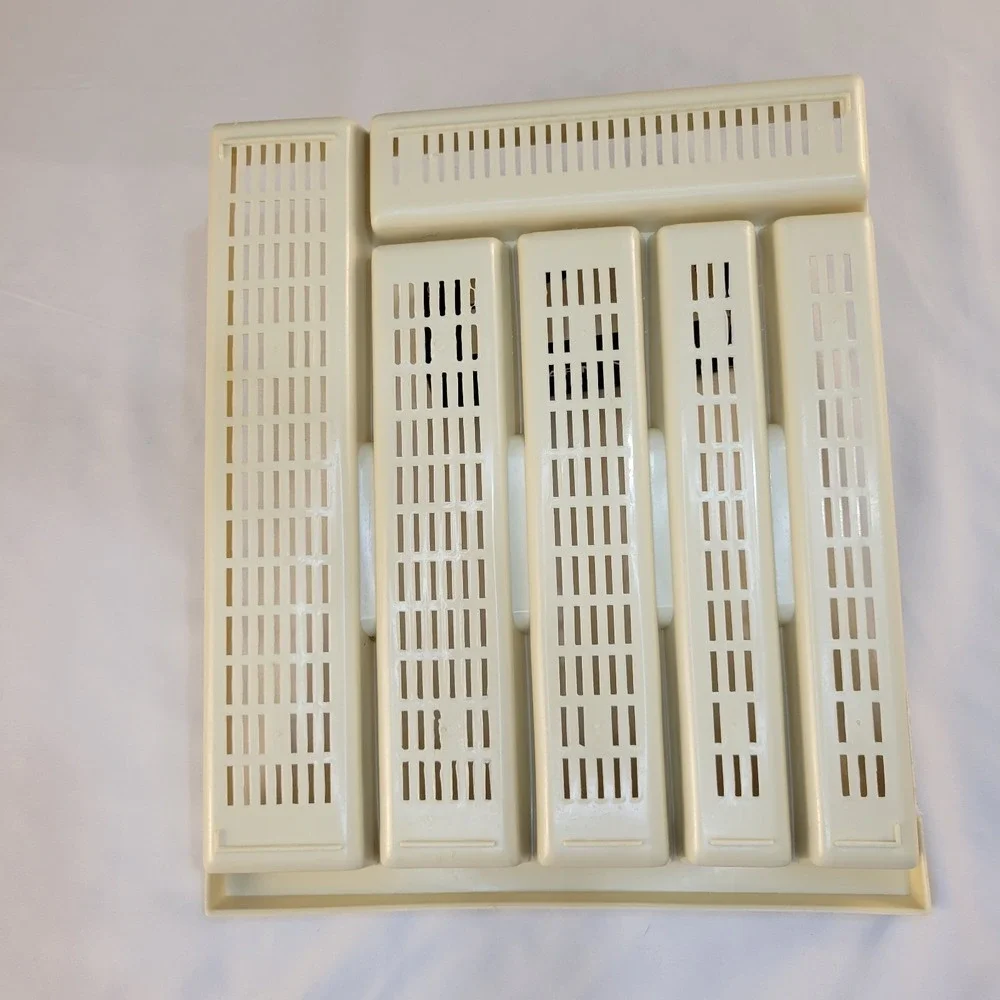 Vintage Alabaster's Trendee Cutlery Tray 12